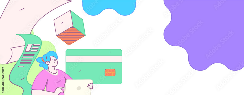 Internet financial management investment flat vector concept operation hand drawn illustration
Internet financial management investment flat vector concept operation hand drawn illustration