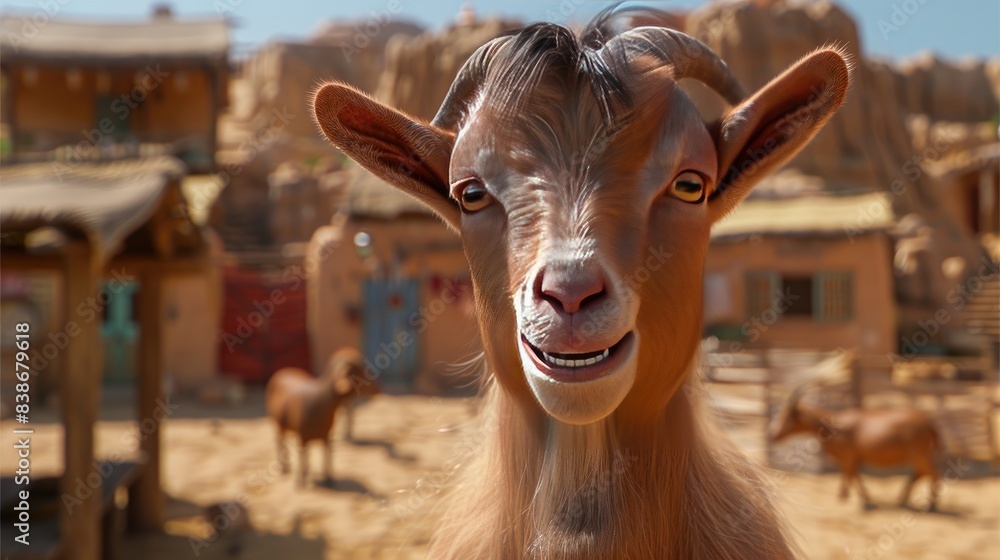 Goat Qurban Eid al adha mubarak festival islamic background, eid ul adha background, ai generated Goat Qurban Eid al adha mubarak festival islamic background, eid ul adha background, ai generated
