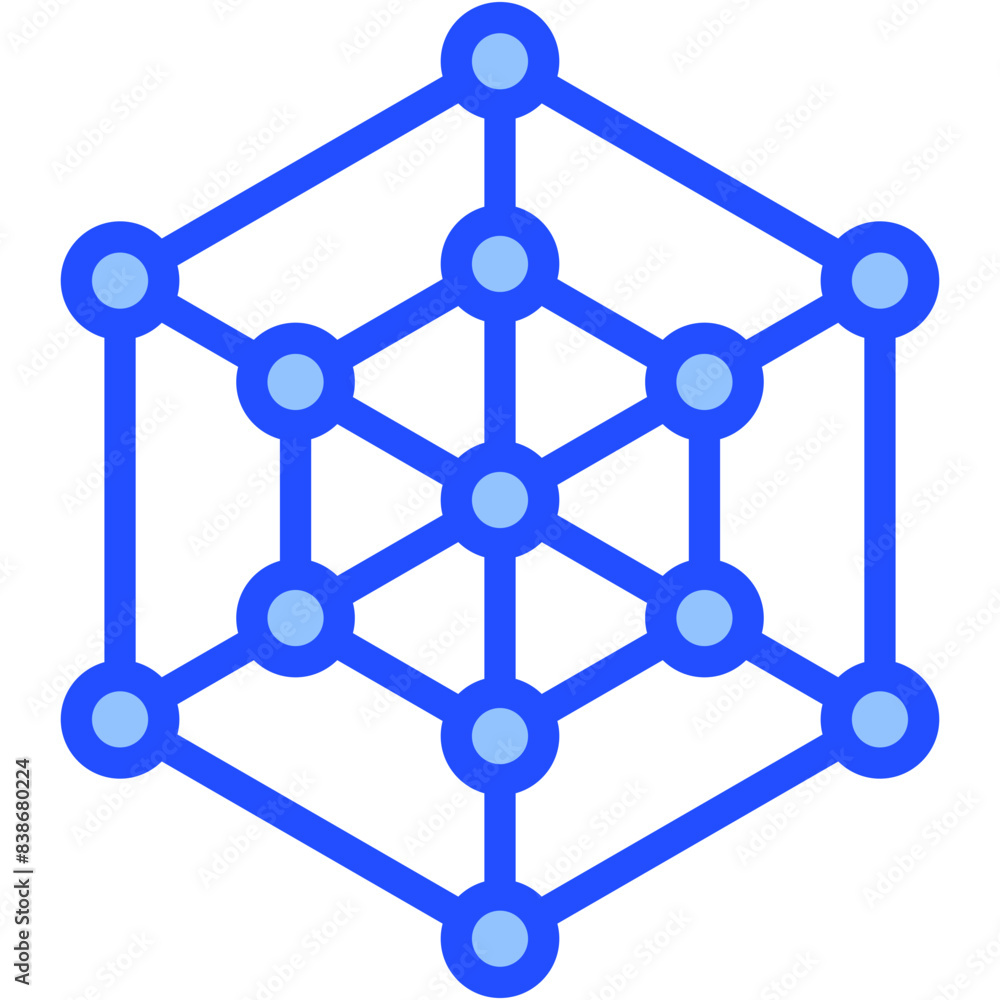 Nanotechnology Icon Nanotechnology Icon