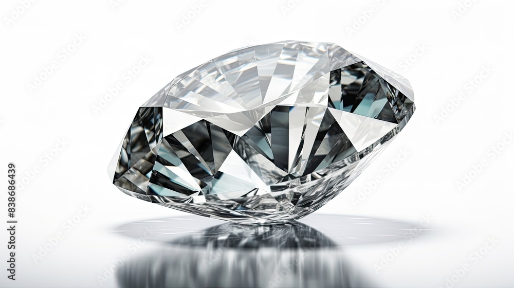 Diamond Isolated on white background Diamond Isolated on white background