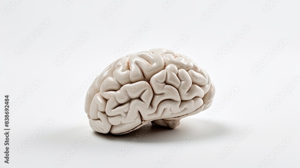 Brain Isolated on white background Brain Isolated on white background