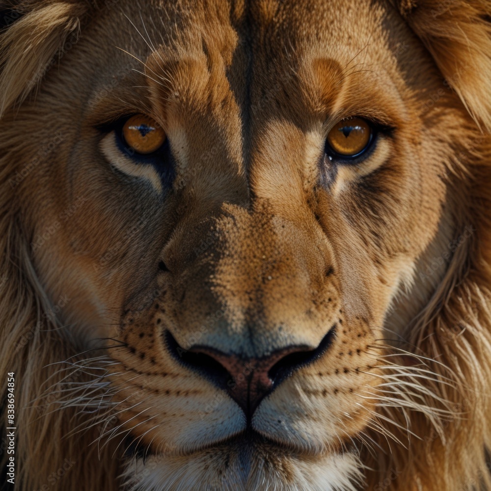 close up of a lion close up of a lion