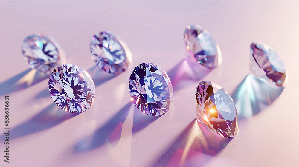 Diamonds, the beauty of precious gems Diamonds, the beauty of precious gems