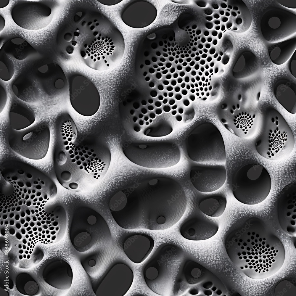 Seamless texture pattern featuring a blend of organic shapes and intricate details 2 Seamless texture pattern featuring a blend of organic shapes and intricate details 2