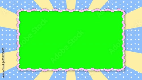 Frame, animation, 4K, radiation, blind, sprite, black screen, pop, bright