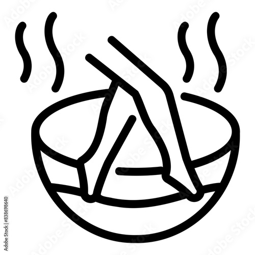 pootspa outline icon