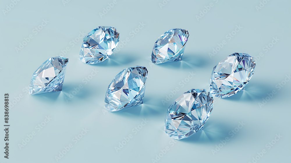 Diamonds, the beauty of precious gems Diamonds, the beauty of precious gems