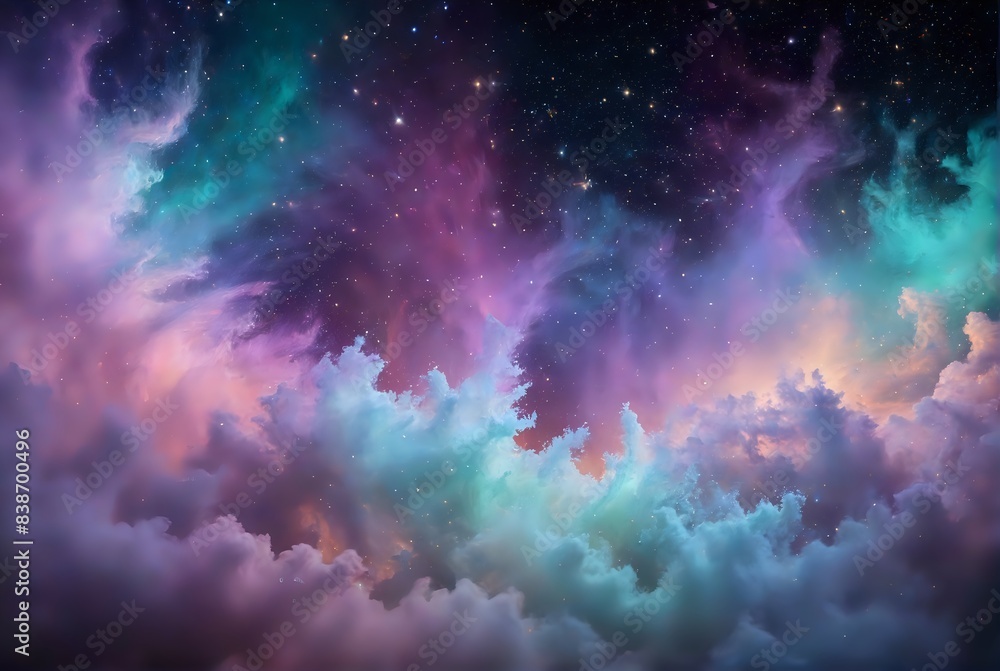 Abstract Clouds in Space Wallpaper Abstract Clouds in Space Wallpaper