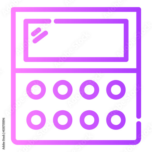 cosmetics gradient icon