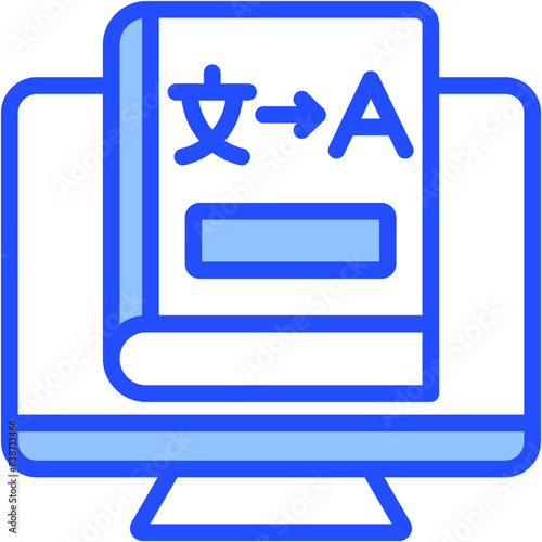 Online Language Icon
