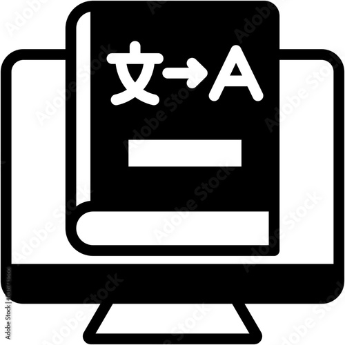 Online Language Icon