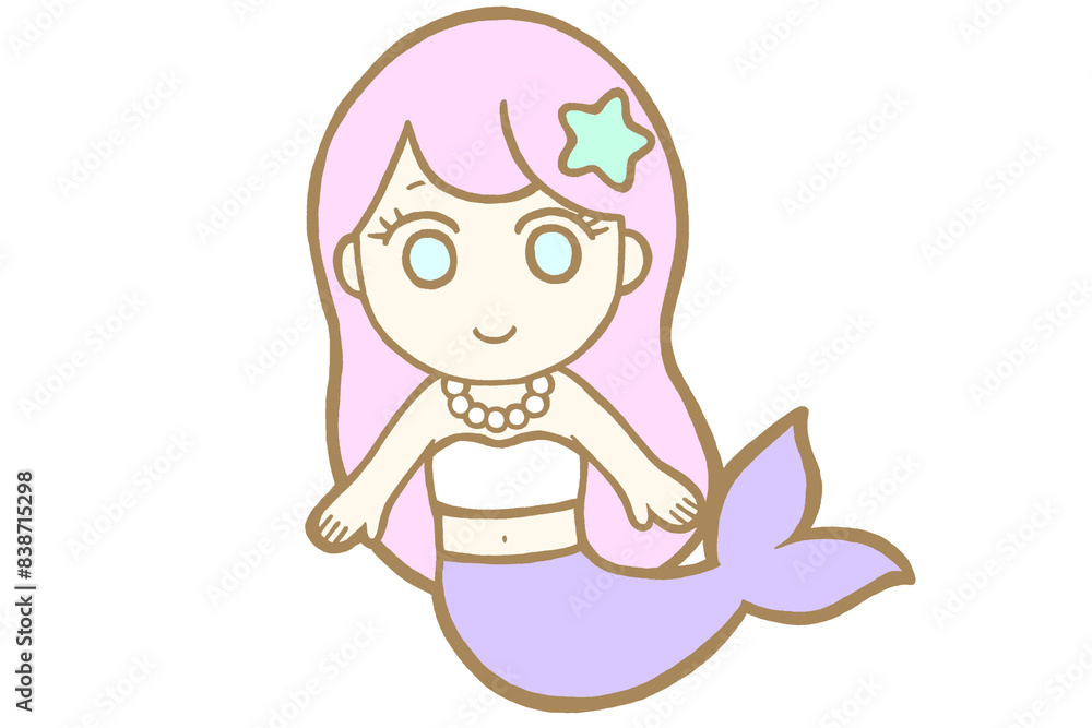人魚イラスト 人魚イラスト