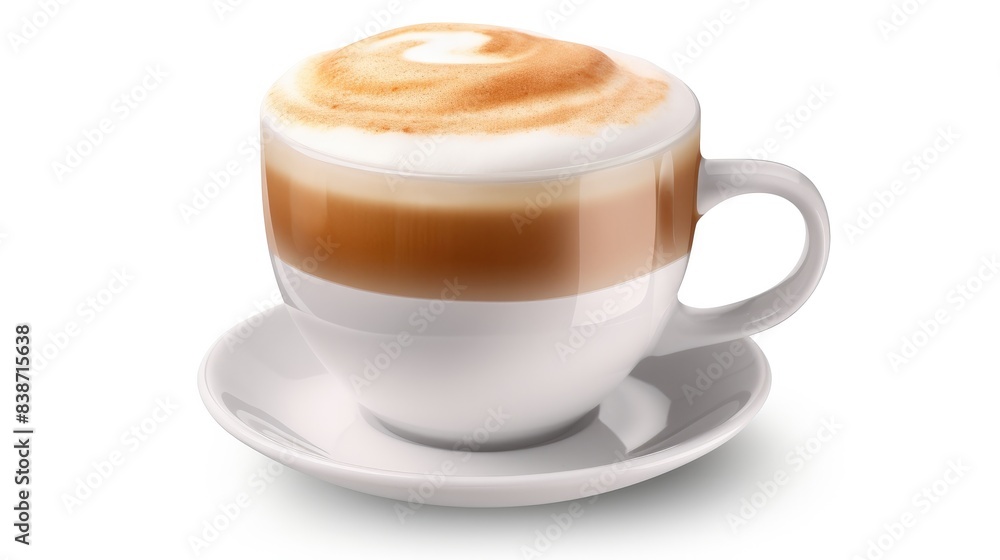 Cup of coffee Isolated on white background Cup of coffee Isolated on white background