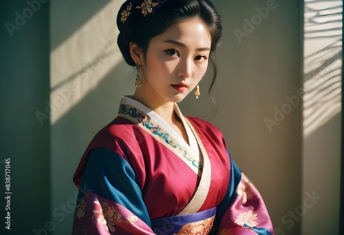 Traditional Korean woman