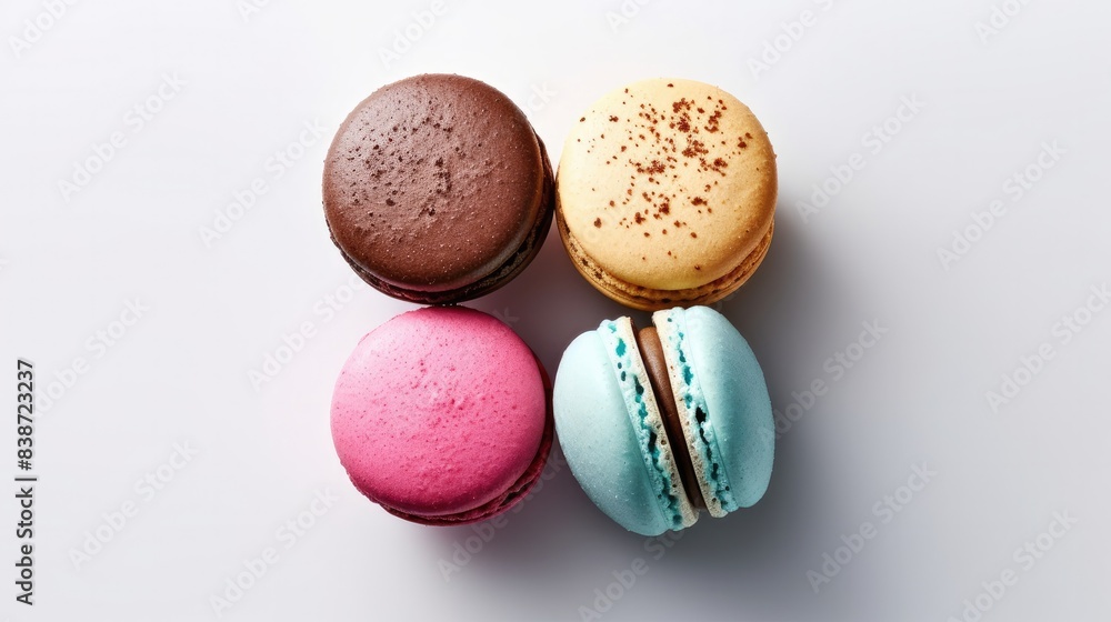 macarons Isolated on white background
macarons Isolated on white background