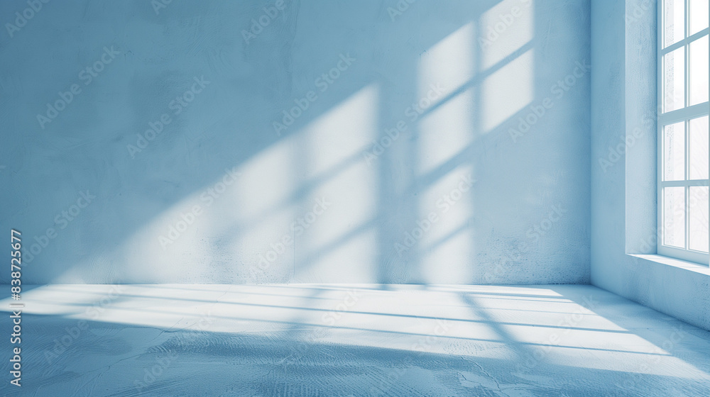 Obraz premium empty room with windows