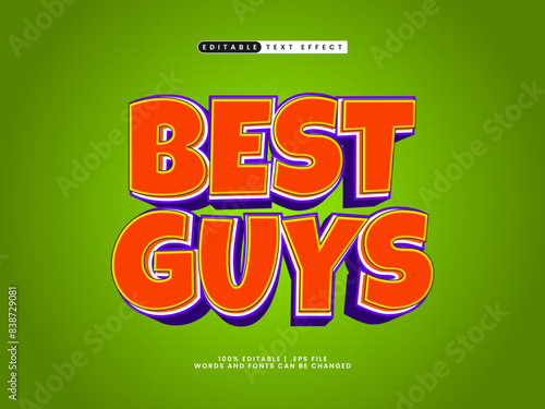 best guys editable text effect in game and kids text style