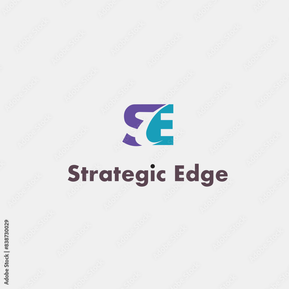 business logo design with letter s and e with swash business logo design with letter s and e with swash