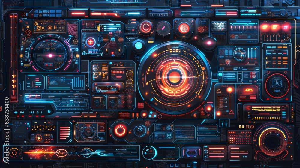 Future Technology Illustration Future Technology Illustration