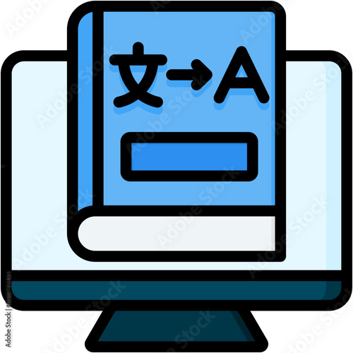 Online Language Icon