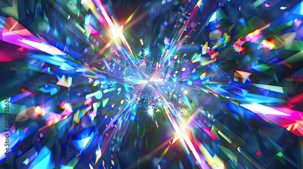 A vibrant abstract tunnel of light beams in neon colors, creating a sense of speed and motion, evoking futuristic themes.. A vibrant abstract tunnel of light beams in neon colors, creating a sense of speed and motion, evoking futuristic themes..