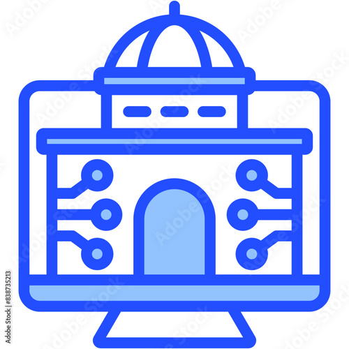 Digital Governance Icon