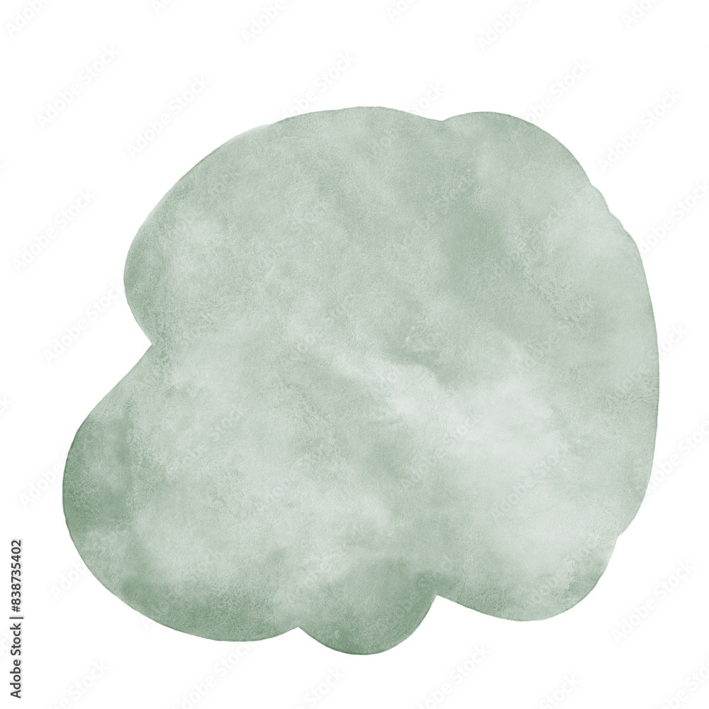 Watercolour Blob Abstract Shape Decor Watercolour Blob Abstract Shape Decor