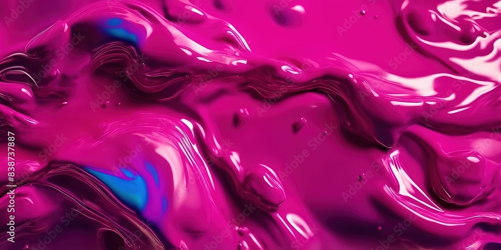 Magenta Pink blue Liquid Paints Color background Magenta Pink blue Liquid Paints Color background