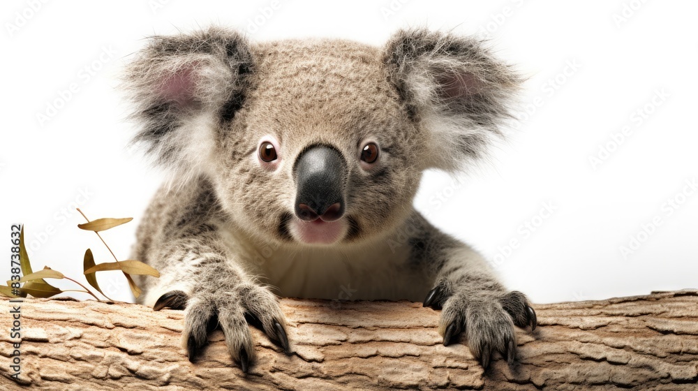 Naklejka premium koala Isolated on white background