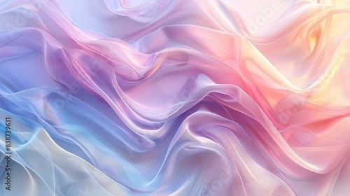 abstract background with pastel colors soft curves