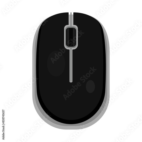 Wireless Mouse vector illustration