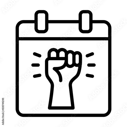 Juneteenth Holiday Icon