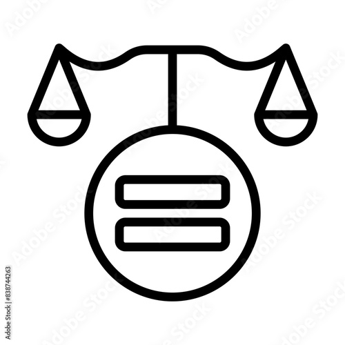 Equality Sign Icon