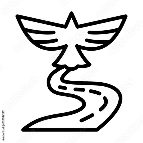 Freedom Path Icon