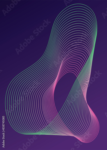 Vertical Vibrant gradient background vector.  Abstract trendy modern design wallpaper for landing page, covers, Brochures, flyers, Presentations,Poster, Banners. Vector illustration. photo