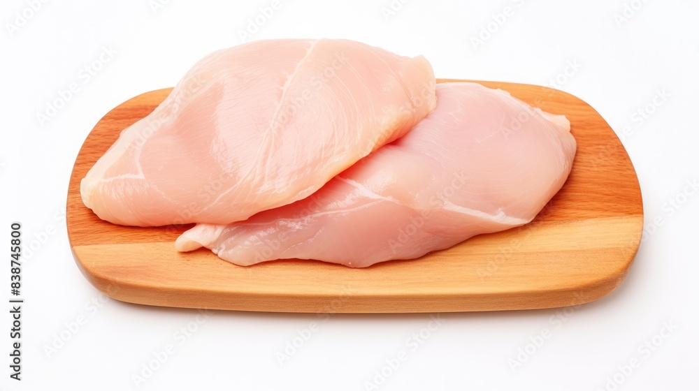 Raw Chicken Isolated on white background Raw Chicken Isolated on white background