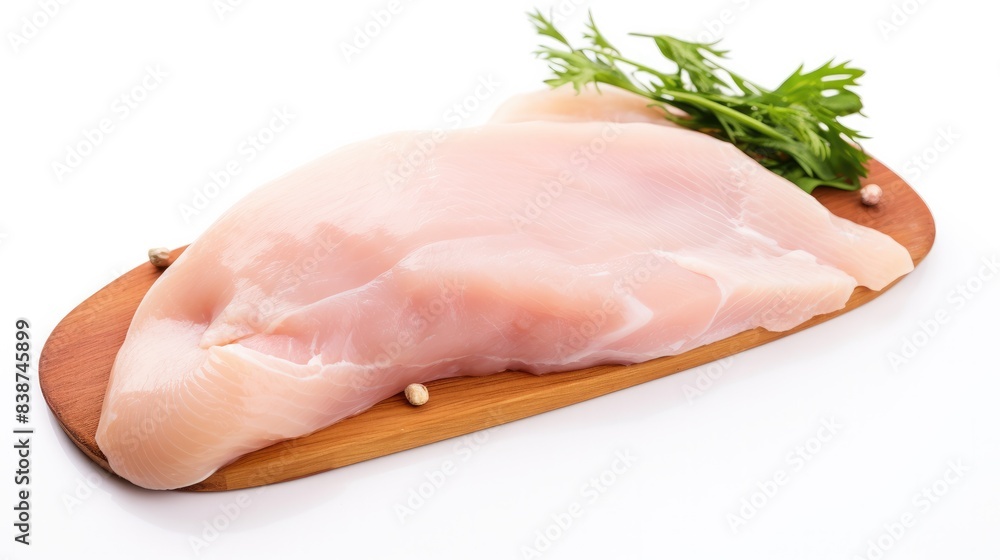 Raw Chicken Isolated on white background Raw Chicken Isolated on white background