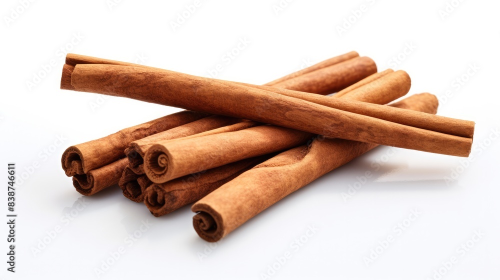 cinnamon Isolated on white background cinnamon Isolated on white background