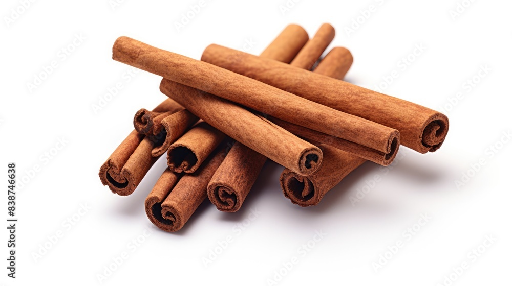 cinnamon Isolated on white background cinnamon Isolated on white background