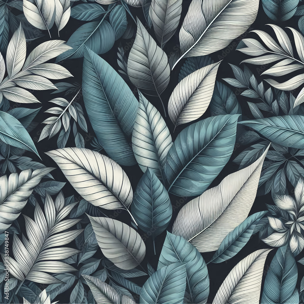 textured leaf pattern textured leaf pattern