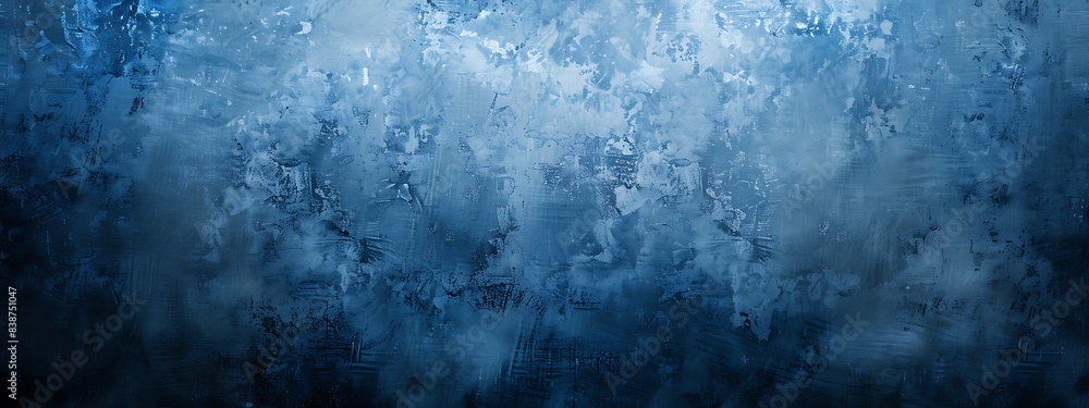 Obraz premium abstract blue background with grunge halftone