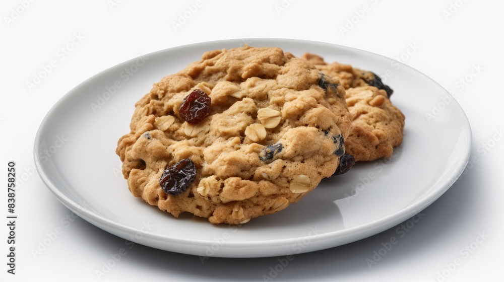 Cookie choco chip Isolated on white background Cookie choco chip Isolated on white background