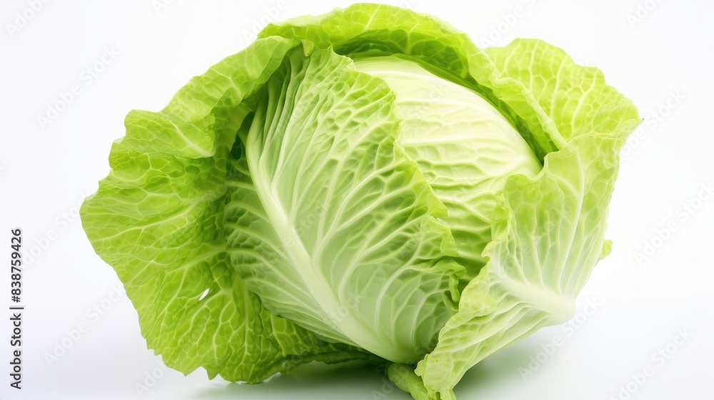 Cabbage Isolated on white background Cabbage Isolated on white background