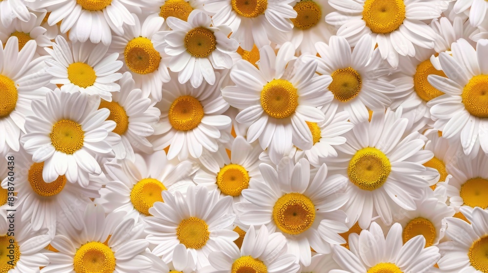 Fototapeta premium daisy flowers background