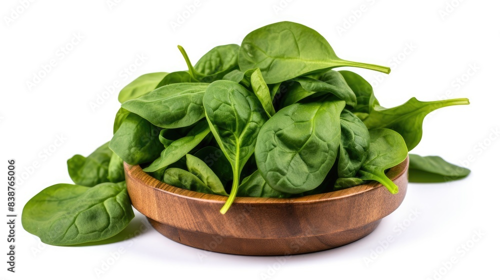Spinach vegetable Isolated on white background Spinach vegetable Isolated on white background