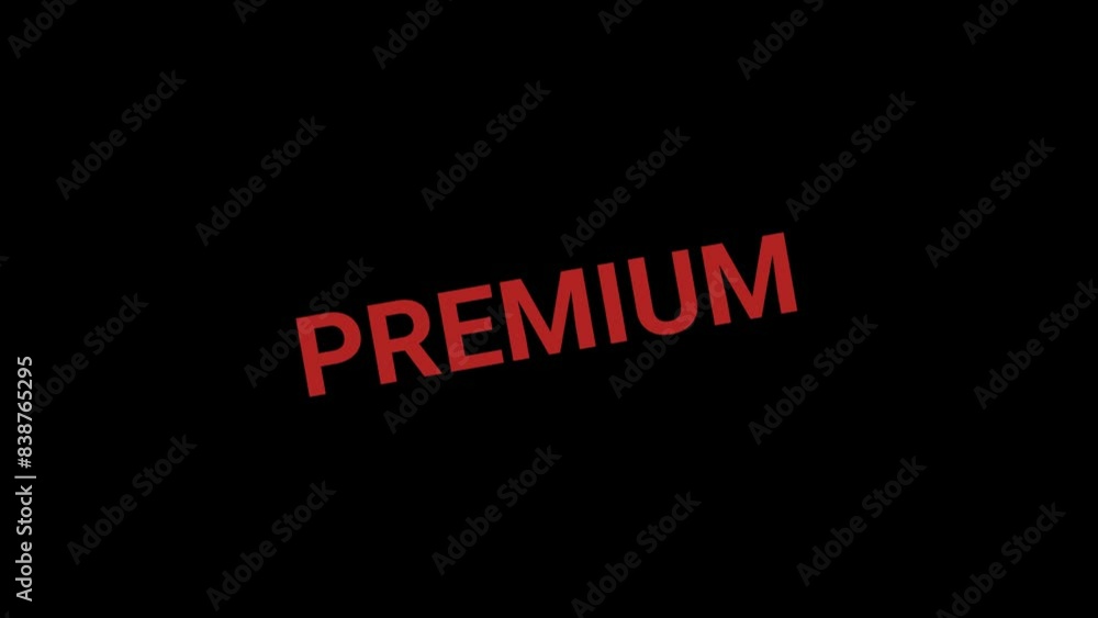 Premium stamp effect animation Premium stamp effect animation