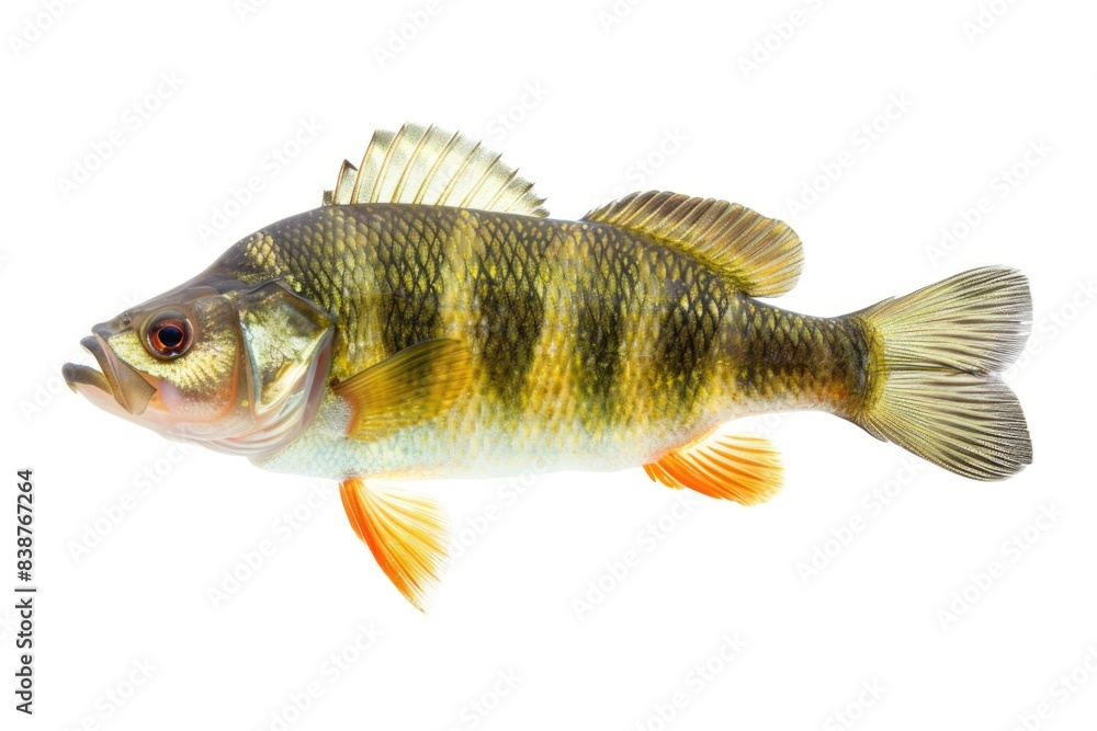 Fish standing upright Fish standing upright