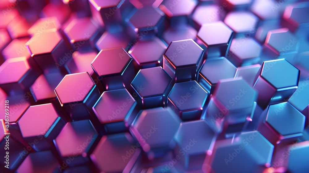 Hexagons pattern - Geometric abstract background Hexagons pattern - Geometric abstract background