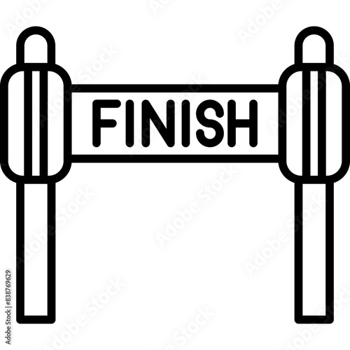 Finish Line Icon