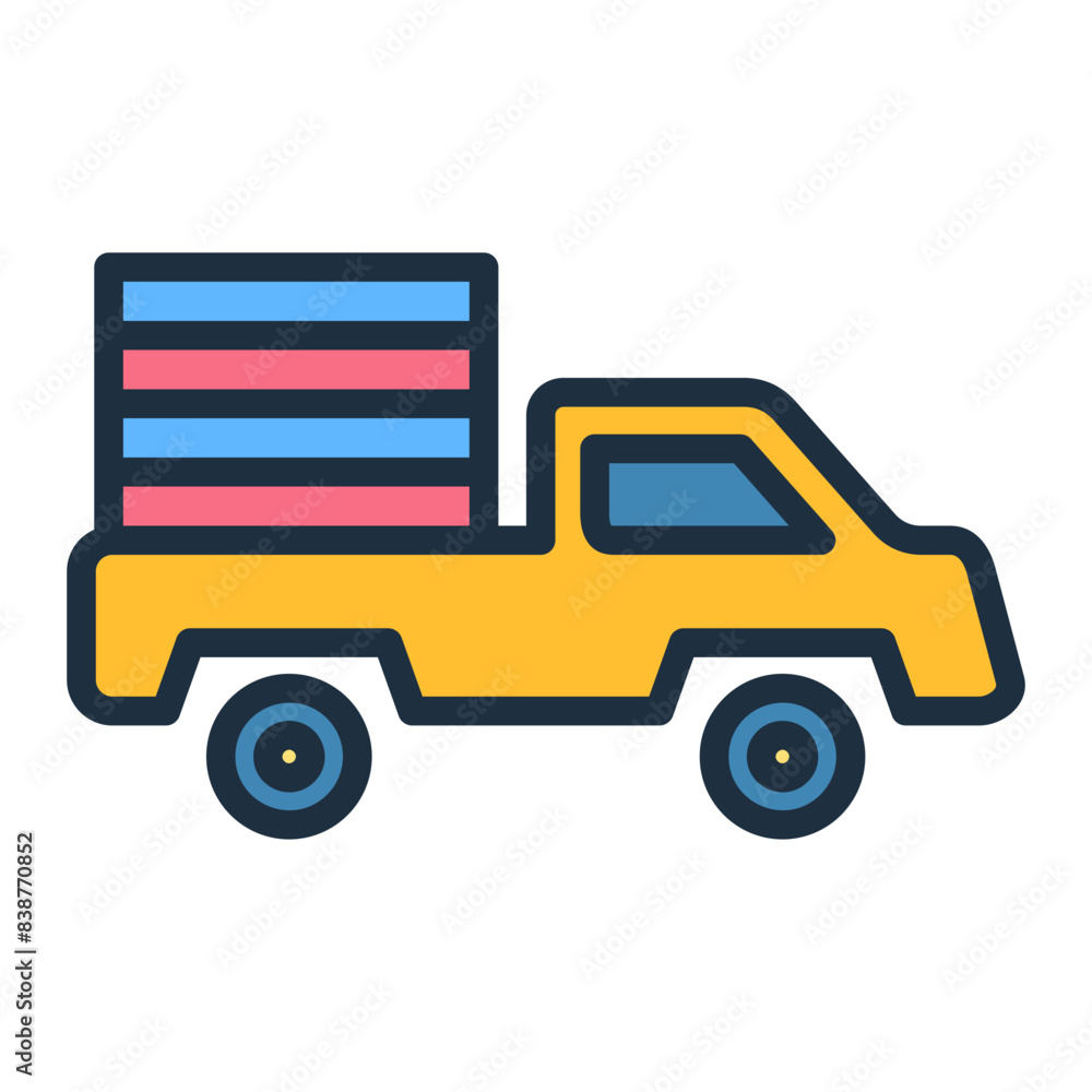 Fotografie Commercial Vehicle Icon